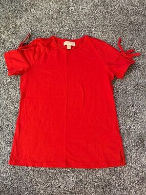 Women’s Michael Kors Split Tie Sleeve T Shirt